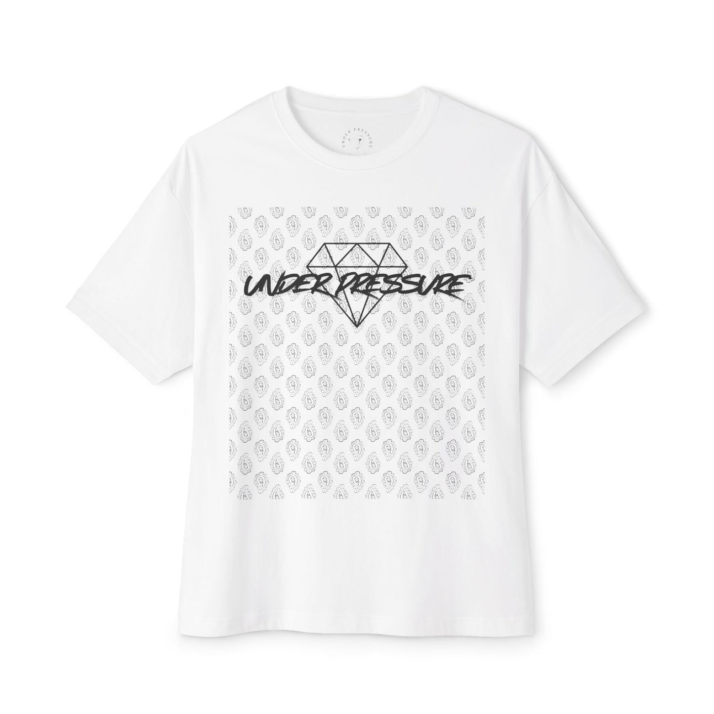 Under Pressure Pattern Oversized Tee