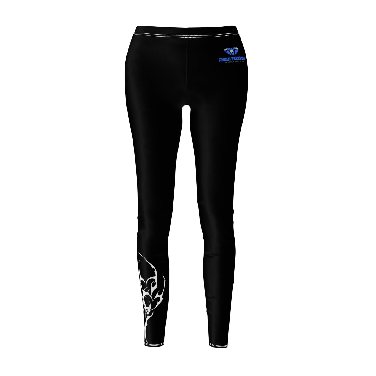 Metal Heart Casual Leggings Black 2.0