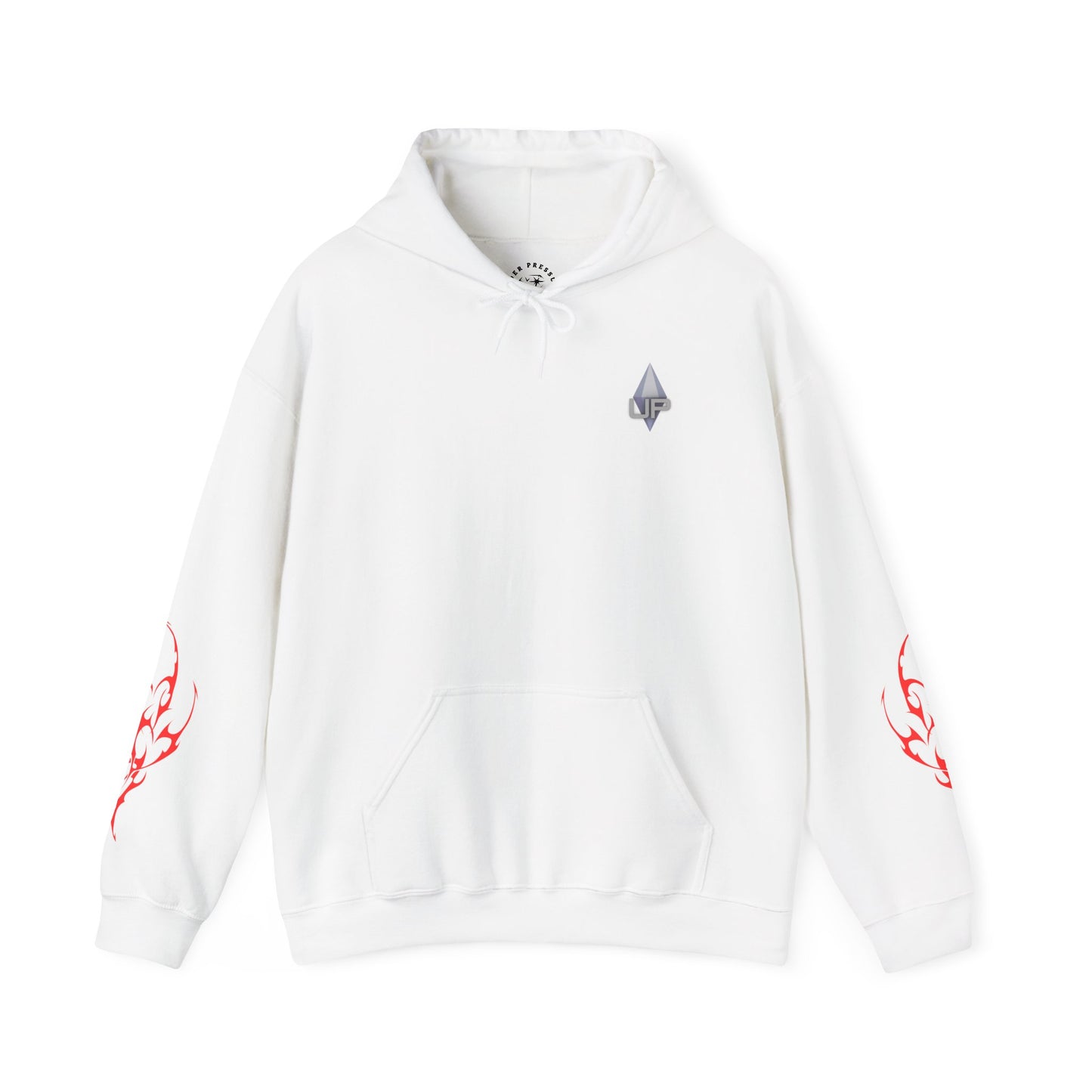 Metal Heart Hooded Sweatshirt