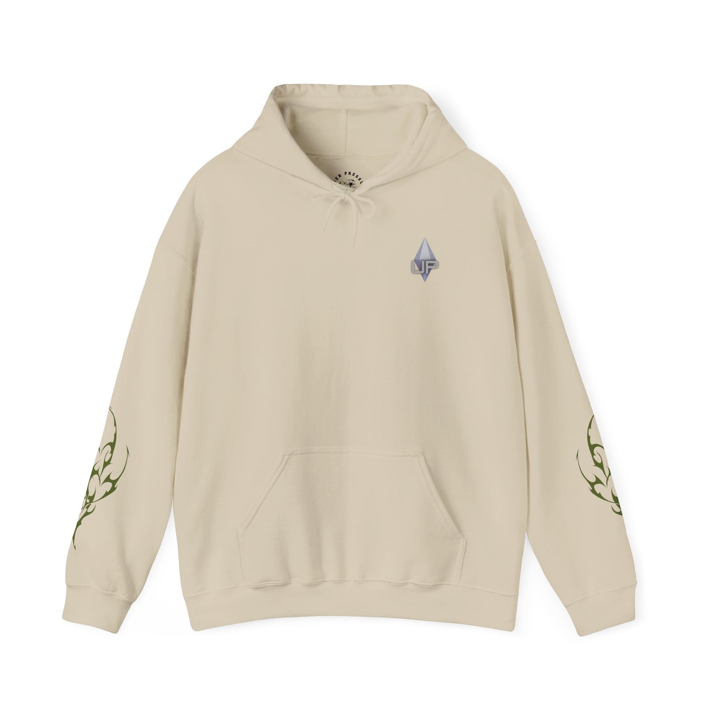Metal Heart Hooded Sweatshirt