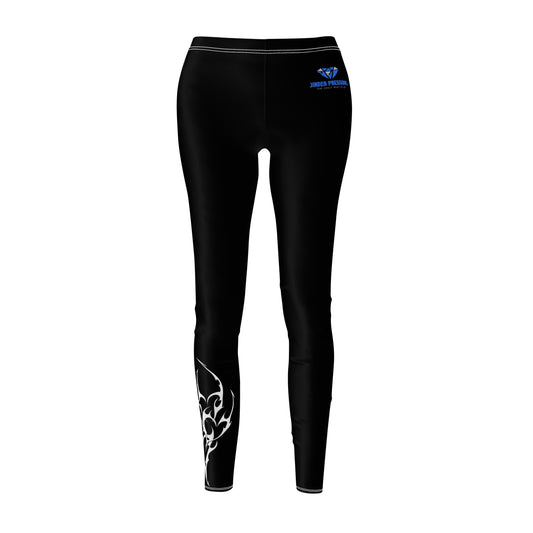 Metal Heart Casual Leggings Black 2.0