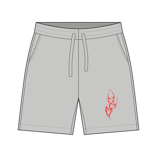Metal Heart Fleece Sweatshort