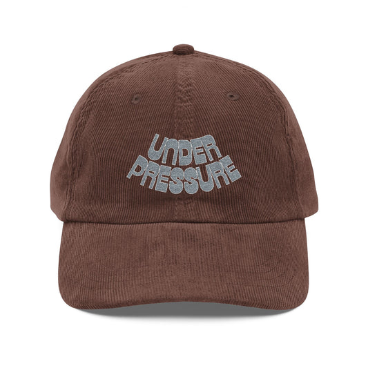 Under Pressure Vintage Corduroy Cap (Embroidery)