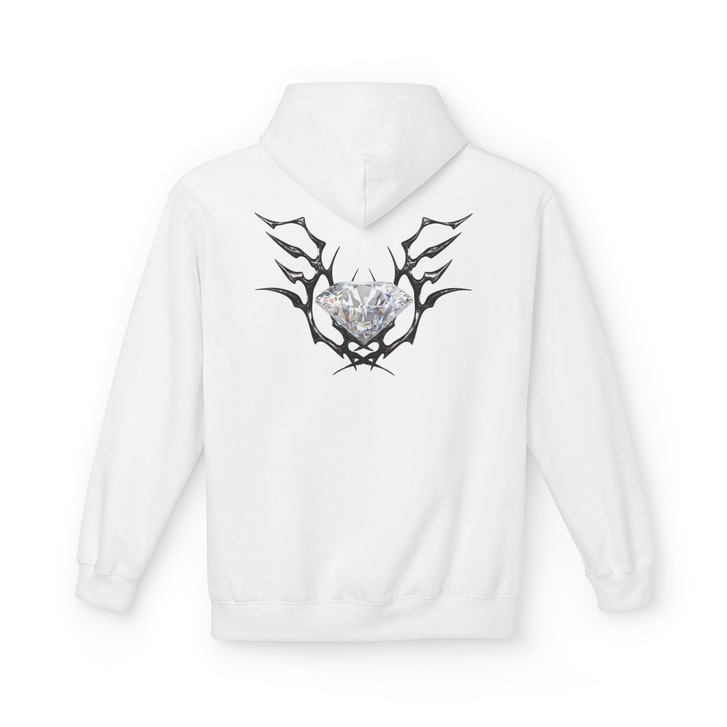 Diamond Angel Fleece Hoodie