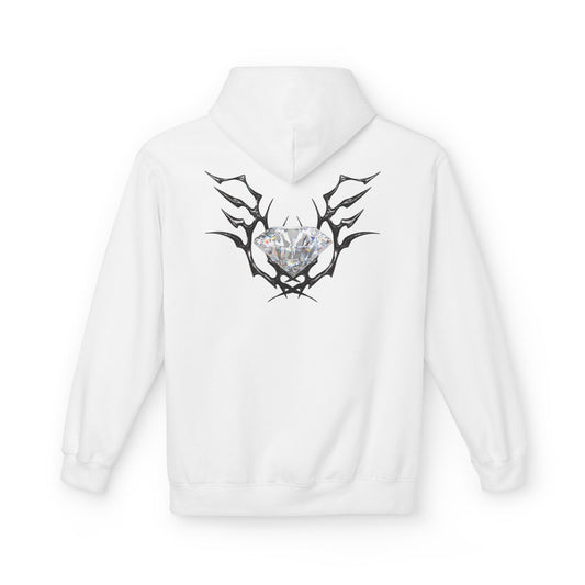 Diamond Angel Fleece Hoodie