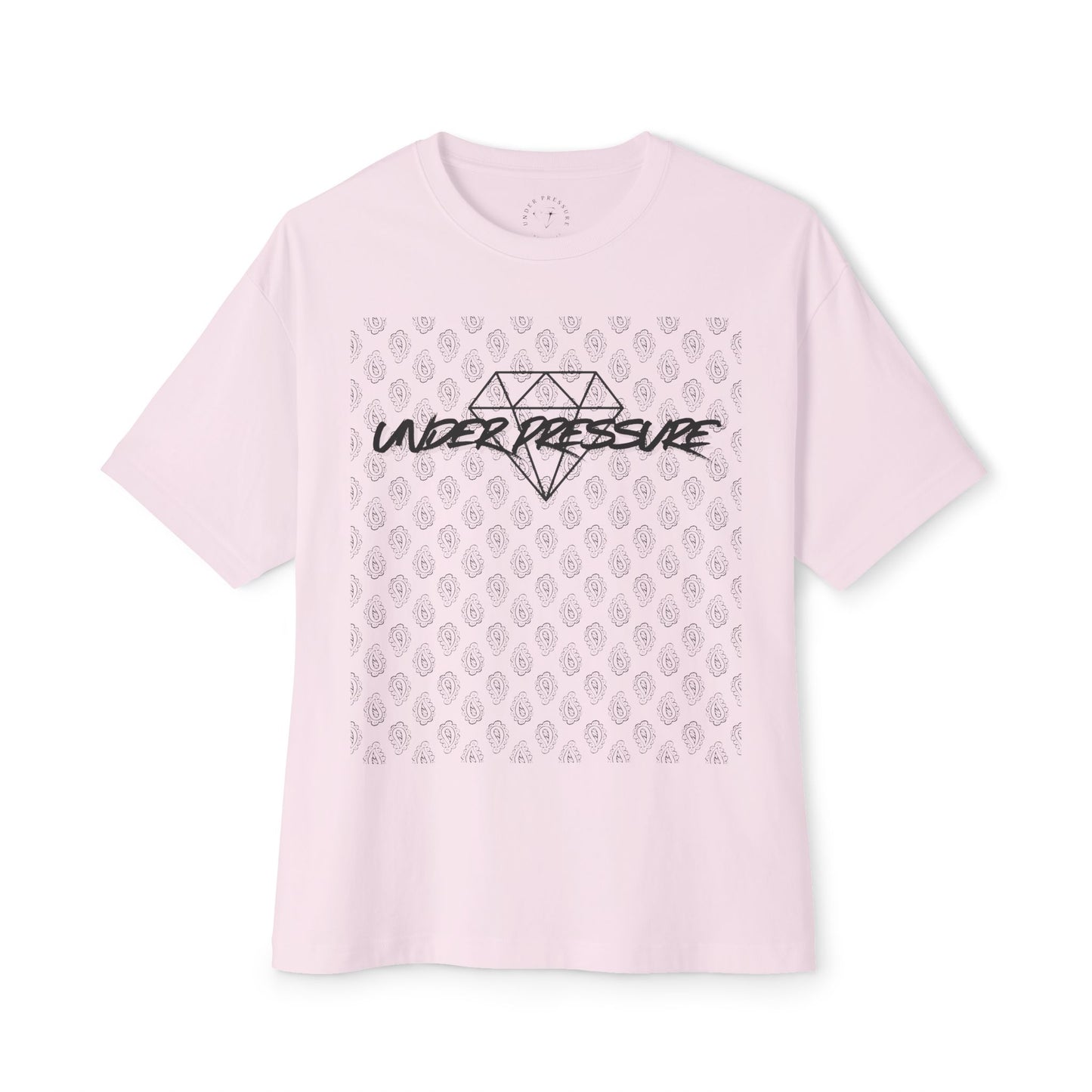 Under Pressure Pattern Oversized Tee