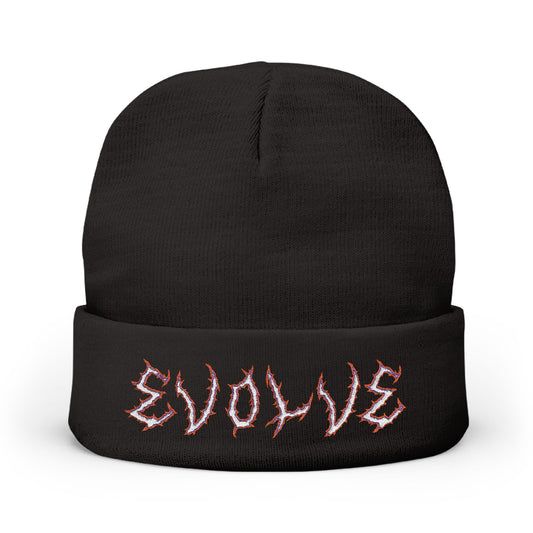 Evolve Halloween Knit Beanie (Embroidery)