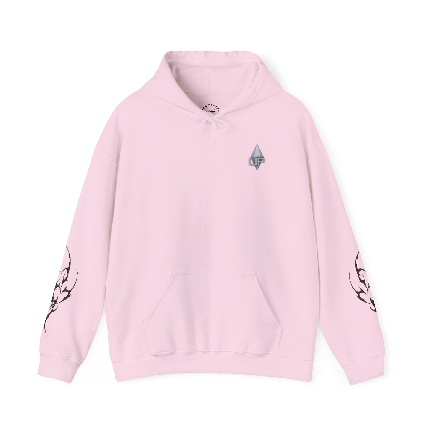 Metal Heart Hooded Sweatshirt