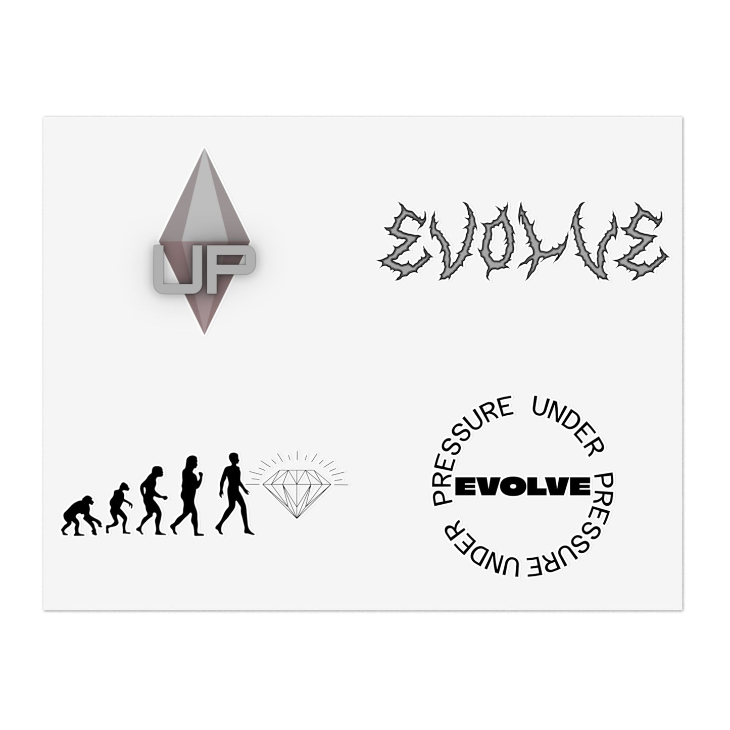 Evolve Sticker Sheets