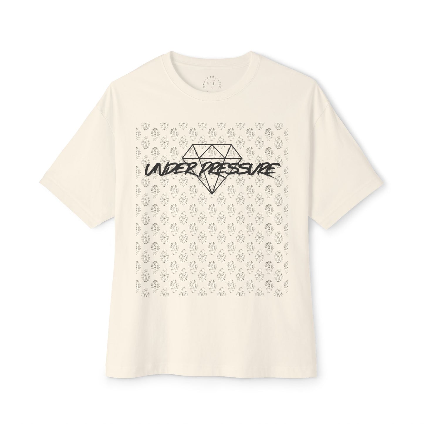 Under Pressure Pattern Oversized Tee