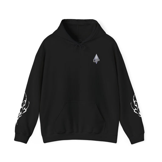 Metal Heart Hooded Sweatshirt